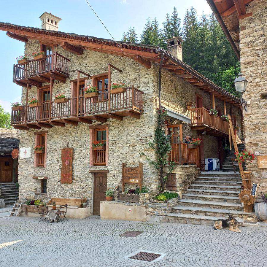 Albergo Diffuso La Marmu Osteria Della Croce Bianca Marmora Εξωτερικό φωτογραφία